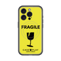 スリムプロテクションプレミアムケース with MagSafe［ FRAGILE - Yellow ］