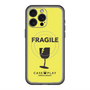 スリムプロテクションプレミアムケース with MagSafe［ FRAGILE - Yellow ］