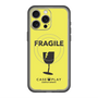 スリムプロテクションプレミアムケース with MagSafe［ FRAGILE - Yellow ］