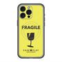 スリムプロテクションプレミアムケース with MagSafe［ FRAGILE - Yellow ］