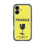 スリムプロテクションプレミアムケース with MagSafe［ FRAGILE - Yellow ］