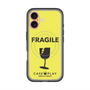 スリムプロテクションプレミアムケース with MagSafe［ FRAGILE - Yellow ］