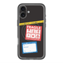 スリムプロテクションプレミアムケース with MagSafe［ FRAGILE Stickers - Black ］