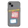スリムプロテクションプレミアムケース with MagSafe［ FRAGILE Stickers - Gray ］