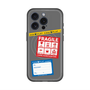 スリムプロテクションプレミアムケース with MagSafe［ FRAGILE Stickers - Gray ］