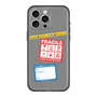 スリムプロテクションプレミアムケース with MagSafe［ FRAGILE Stickers - Gray ］