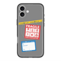 スリムプロテクションプレミアムケース with MagSafe［ FRAGILE Stickers - Gray ］