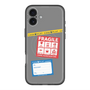 スリムプロテクションプレミアムケース with MagSafe［ FRAGILE Stickers - Gray ］