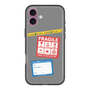 スリムプロテクションプレミアムケース with MagSafe［ FRAGILE Stickers - Gray ］