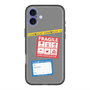 スリムプロテクションプレミアムケース with MagSafe［ FRAGILE Stickers - Gray ］