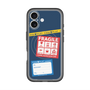 スリムプロテクションプレミアムケース with MagSafe［ FRAGILE Stickers - Navy ］