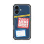 スリムプロテクションプレミアムケース with MagSafe［ FRAGILE Stickers - Navy ］