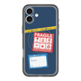 スリムプロテクションプレミアムケース with MagSafe［ FRAGILE Stickers - Navy ］