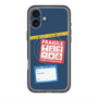 スリムプロテクションプレミアムケース with MagSafe［ FRAGILE Stickers - Navy ］