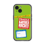 スリムプロテクションプレミアムケース with MagSafe［ FRAGILE Stickers - Green ］