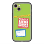 スリムプロテクションプレミアムケース with MagSafe［ FRAGILE Stickers - Green ］