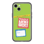 スリムプロテクションプレミアムケース with MagSafe［ FRAGILE Stickers - Green ］