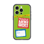 スリムプロテクションプレミアムケース with MagSafe［ FRAGILE Stickers - Green ］