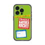 スリムプロテクションプレミアムケース with MagSafe［ FRAGILE Stickers - Green ］