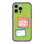 スリムプロテクションプレミアムケース with MagSafe［ FRAGILE Stickers - Green ］