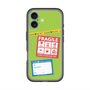 スリムプロテクションプレミアムケース with MagSafe［ FRAGILE Stickers - Green ］