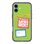 スリムプロテクションプレミアムケース with MagSafe［ FRAGILE Stickers - Green ］