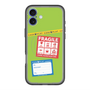スリムプロテクションプレミアムケース with MagSafe［ FRAGILE Stickers - Green ］
