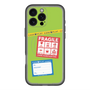 スリムプロテクションプレミアムケース with MagSafe［ FRAGILE Stickers - Green ］