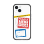 スリムプロテクションプレミアムケース with MagSafe［ FRAGILE Stickers - White ］
