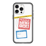 スリムプロテクションプレミアムケース with MagSafe［ FRAGILE Stickers - White ］