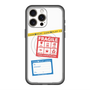 スリムプロテクションプレミアムケース with MagSafe［ FRAGILE Stickers - White ］