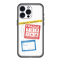 スリムプロテクションプレミアムケース with MagSafe［ FRAGILE Stickers - White ］