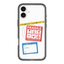 スリムプロテクションプレミアムケース with MagSafe［ FRAGILE Stickers - White ］