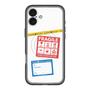 スリムプロテクションプレミアムケース with MagSafe［ FRAGILE Stickers - White ］