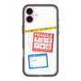 スリムプロテクションプレミアムケース with MagSafe［ FRAGILE Stickers - White ］