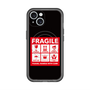 スリムプロテクションプレミアムケース with MagSafe［ FRAGILE Sticker - Black ］
