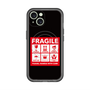 スリムプロテクションプレミアムケース with MagSafe［ FRAGILE Sticker - Black ］