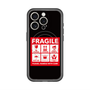 スリムプロテクションプレミアムケース with MagSafe［ FRAGILE Sticker - Black ］