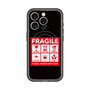 スリムプロテクションプレミアムケース with MagSafe［ FRAGILE Sticker - Black ］