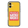スリムプロテクションプレミアムケース with MagSafe［ FRAGILE Sticker - Yellow ］
