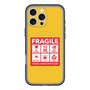 スリムプロテクションプレミアムケース with MagSafe［ FRAGILE Sticker - Yellow ］