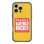 スリムプロテクションプレミアムケース with MagSafe［ FRAGILE Sticker - Yellow ］