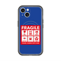 スリムプロテクションプレミアムケース with MagSafe［ FRAGILE Sticker - Blue ］