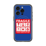 スリムプロテクションプレミアムケース with MagSafe［ FRAGILE Sticker - Blue ］