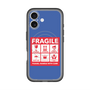 スリムプロテクションプレミアムケース with MagSafe［ FRAGILE Sticker - Blue ］