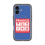 スリムプロテクションプレミアムケース with MagSafe［ FRAGILE Sticker - Blue ］