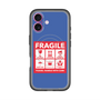 スリムプロテクションプレミアムケース with MagSafe［ FRAGILE Sticker - Blue ］