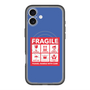 スリムプロテクションプレミアムケース with MagSafe［ FRAGILE Sticker - Blue ］