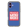 スリムプロテクションプレミアムケース with MagSafe［ FRAGILE Sticker - Blue ］