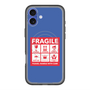 スリムプロテクションプレミアムケース with MagSafe［ FRAGILE Sticker - Blue ］